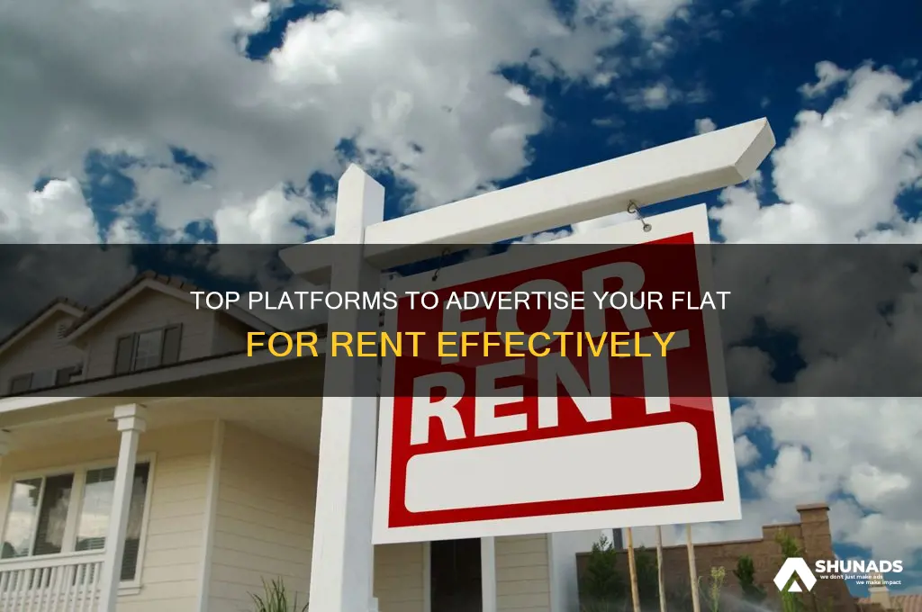 where can i advertise my flat for rent