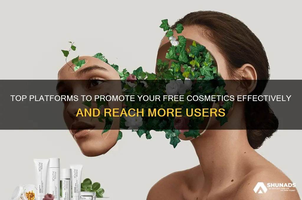 where can i advertise my free cosmetics