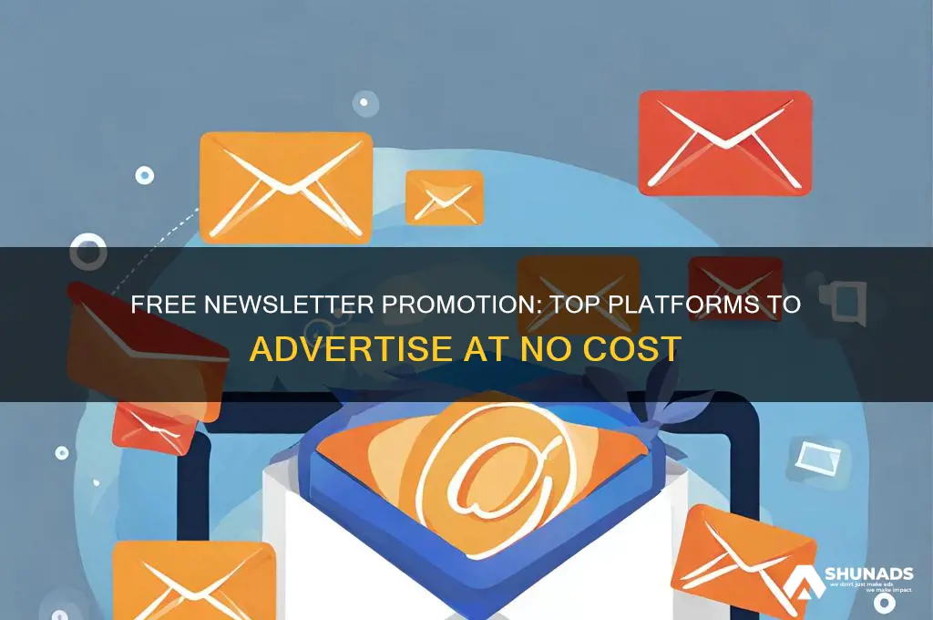 where can i advertise my free newsletter for free