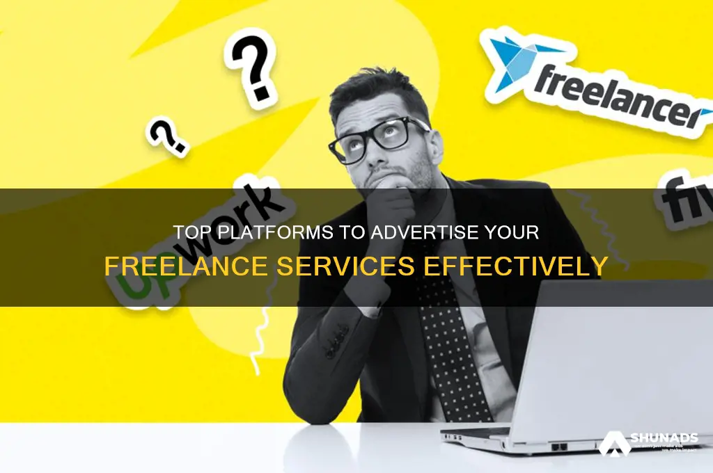where can i advertise my freelance services