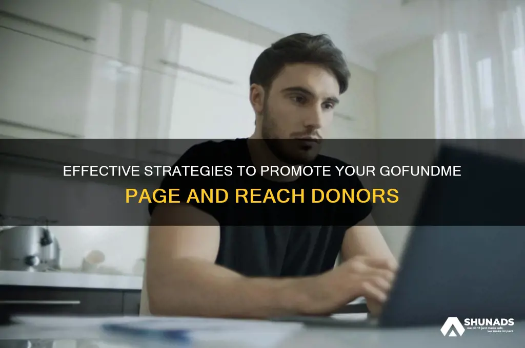 where can i advertise my go fund me page