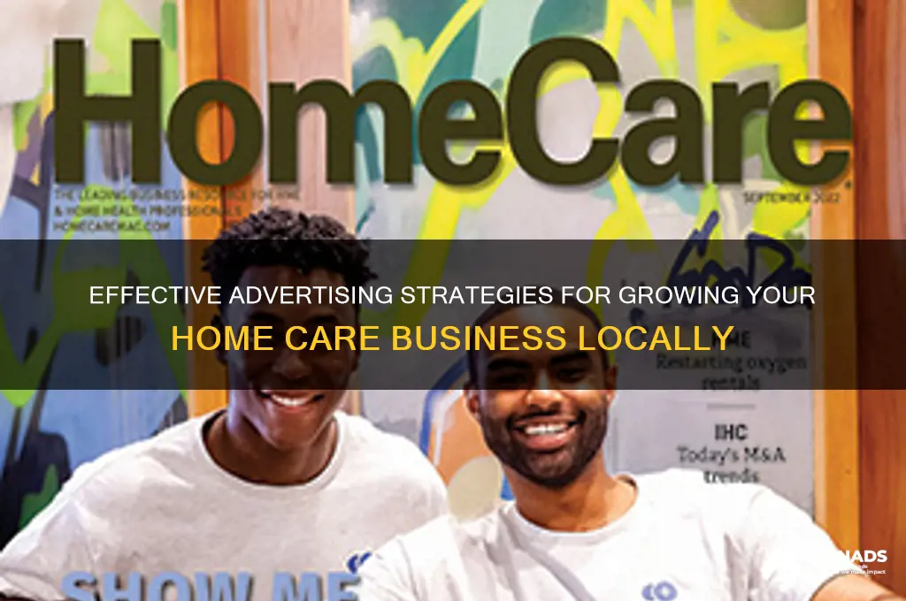where can i advertise my home care business