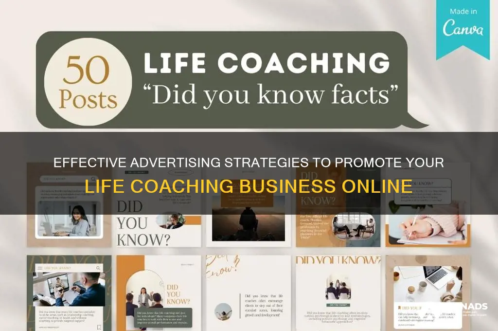 where can i advertise my life coaching business
