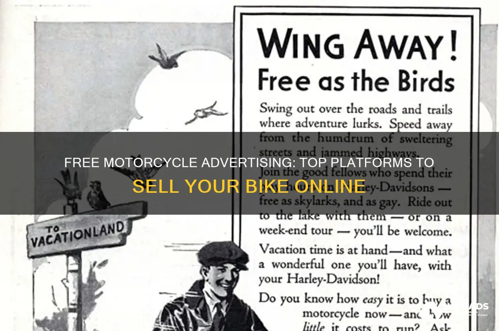 where can i advertise my motorcycle for free