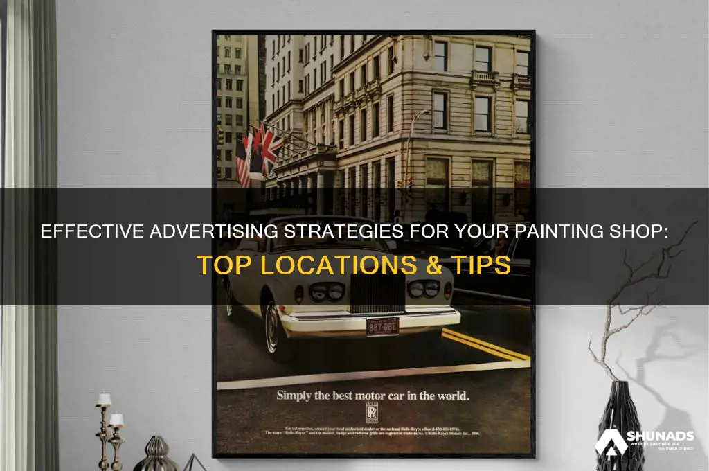 where can i advertise my paitning shop