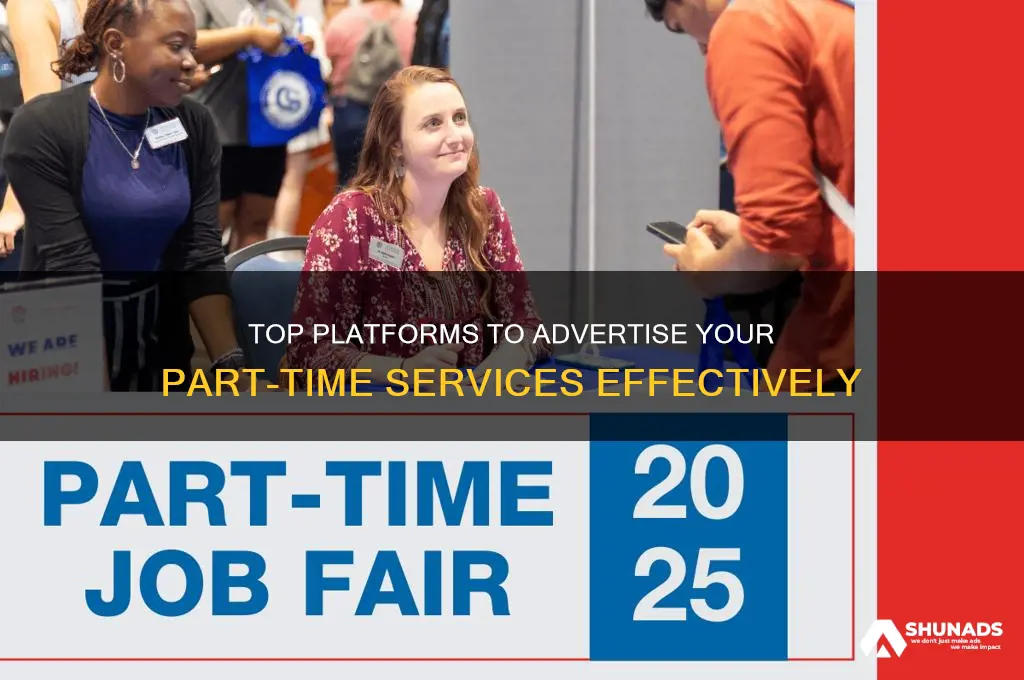where can i advertise my part time services