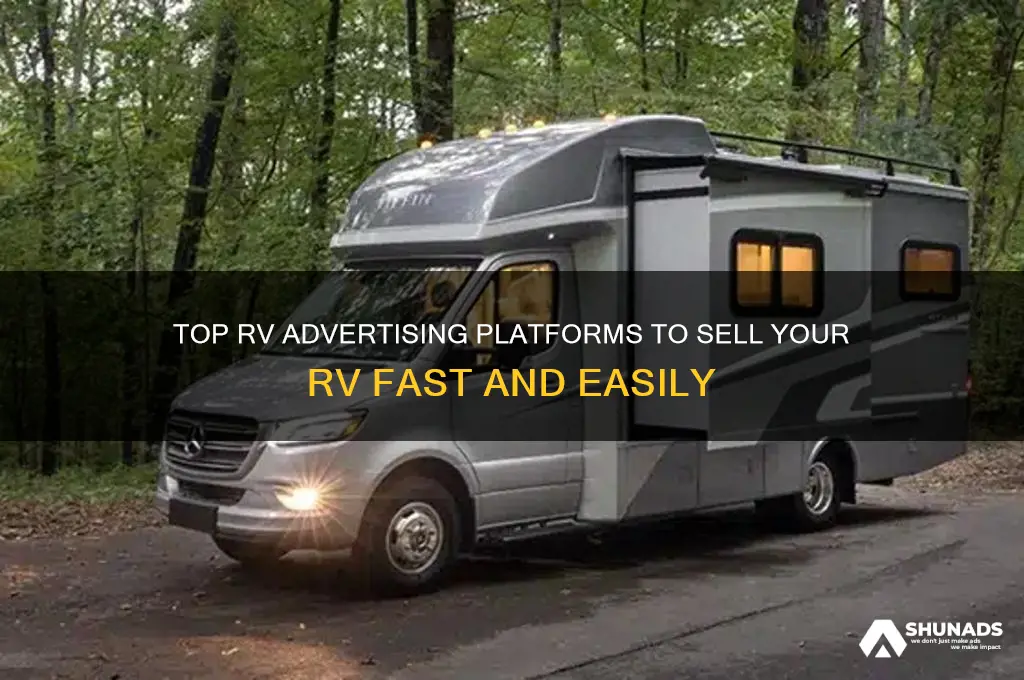 where can i advertise my rv for sale