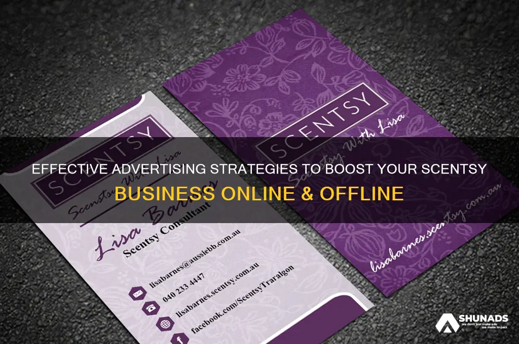 where can i advertise my scentsy business