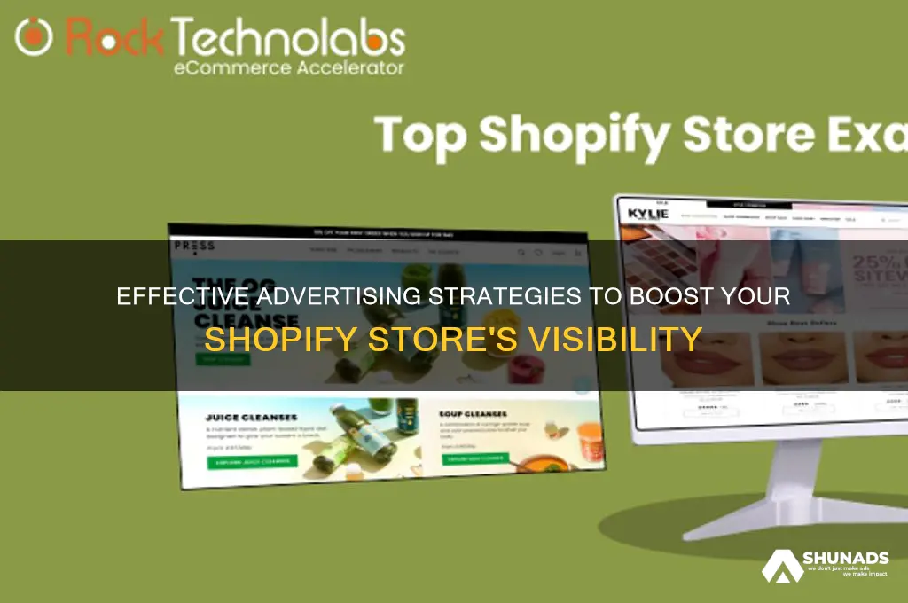 where can i advertise my shopify store