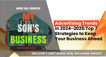 Effective Advertising Strategies to Promote Your Son's Business Successfully