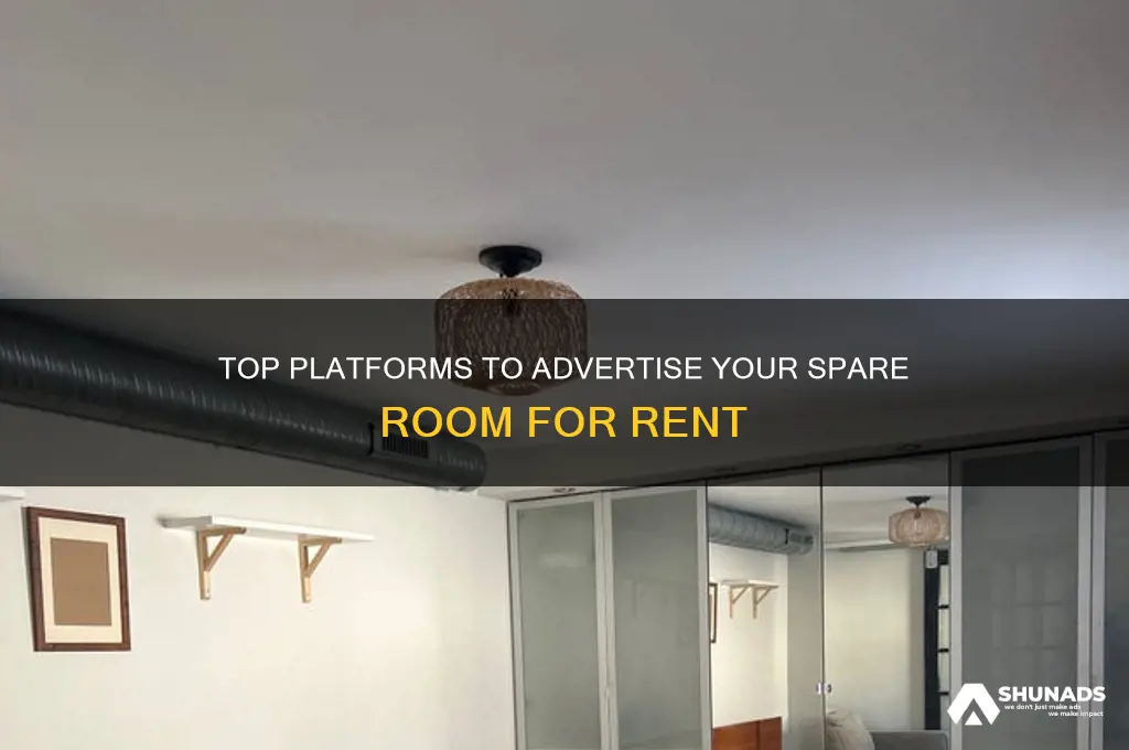 where can i advertise my spare room