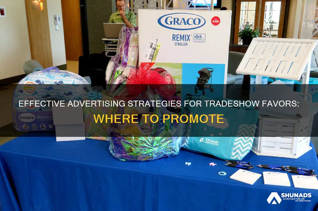where can i advertise my tradeshow favors