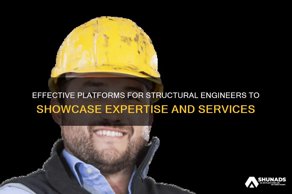 where can i advertise myself as structural engineer