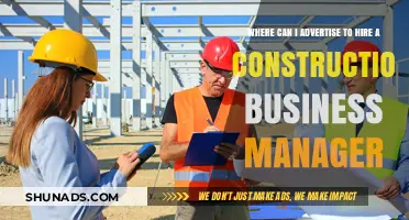 Top Platforms to Advertise for Hiring a Construction Business Manager