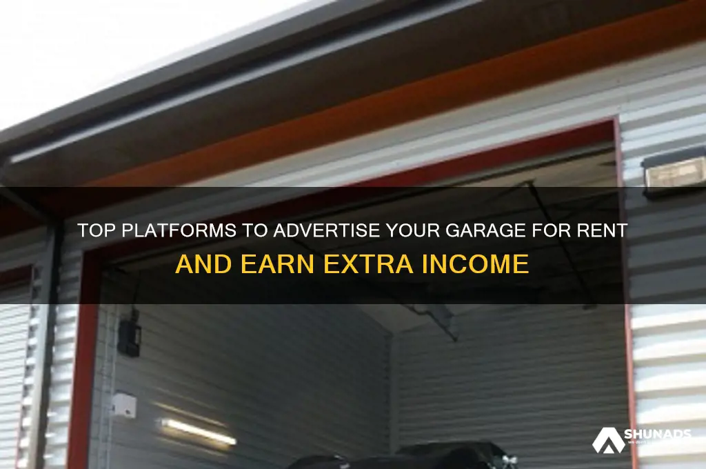 where can i advertise to rent out my garage