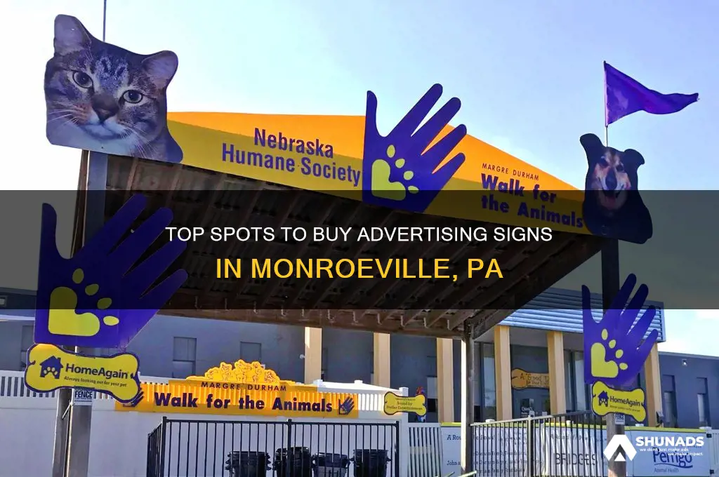 where can i buy advertising signs in monroeville pa