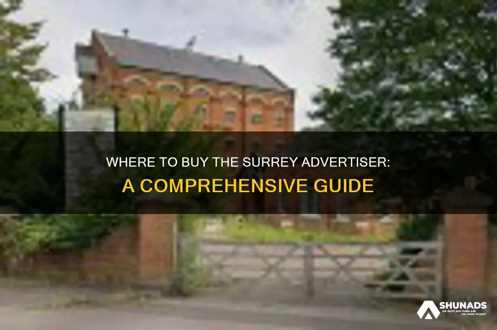 where can i buy the surrey advertiser
