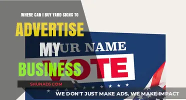 Effective Business Advertising: Top Places to Buy Yard Signs Online