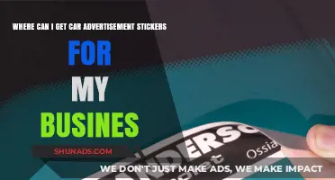 Boost Your Business Visibility: Where to Find Car Advertisement Stickers