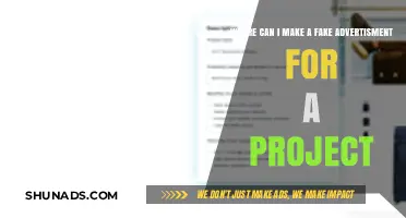 Creative Tools to Design Fake Advertisements for Your Project