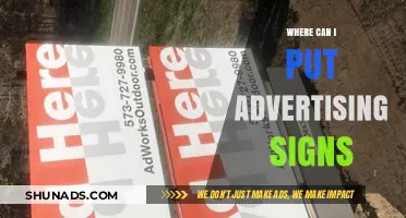 Strategic Locations for Advertising Signs: Maximizing Visibility and Impact
