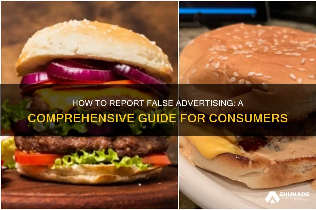 where can i report false advertising