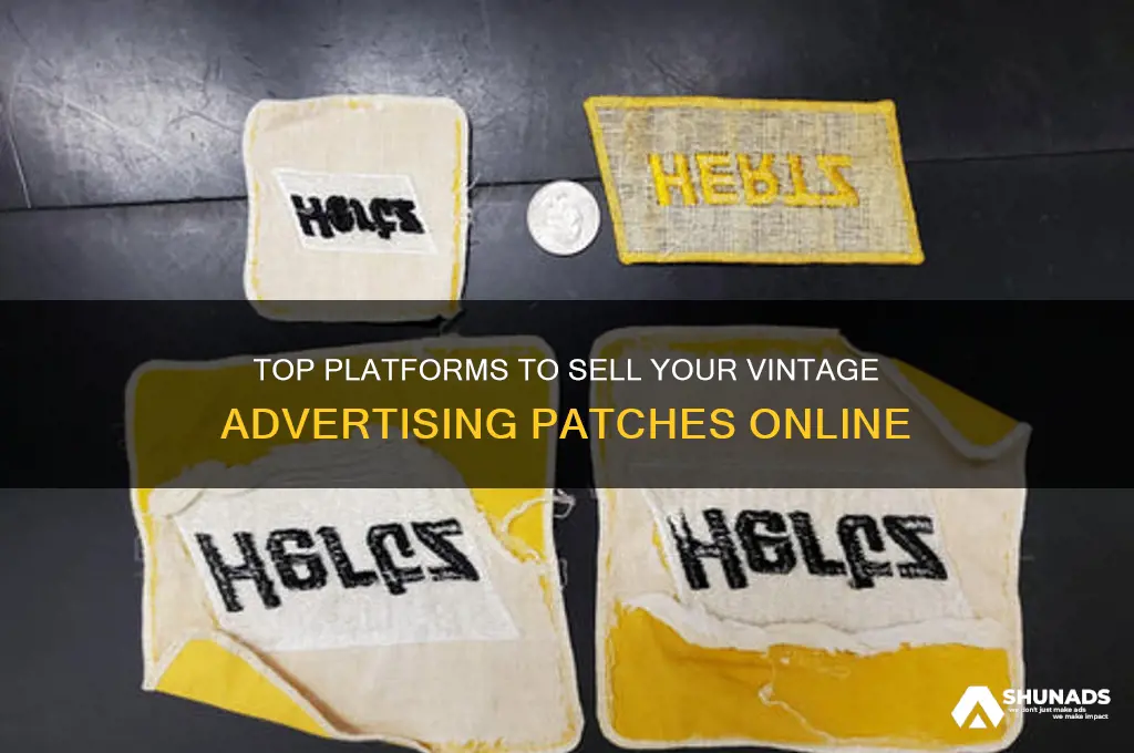 where can i sell my vintage advertising patches