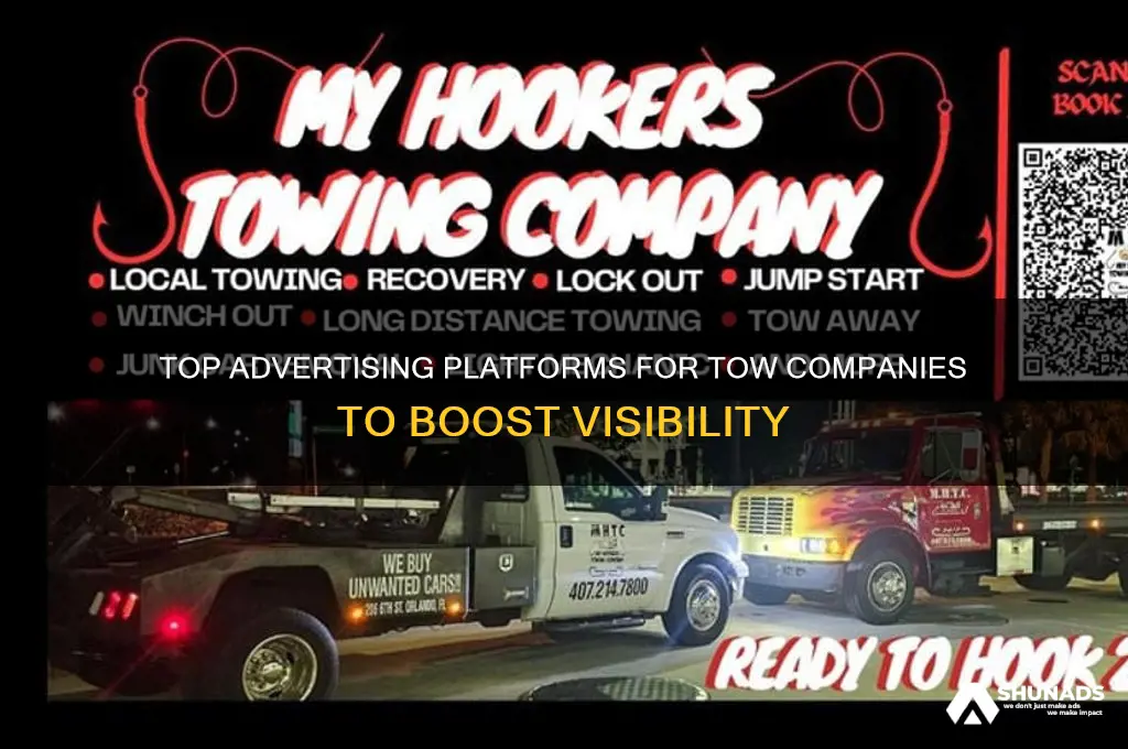 where can tow companies pay to advertiser