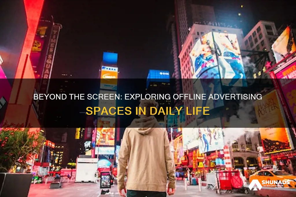 where can we see advertisements besides the internet