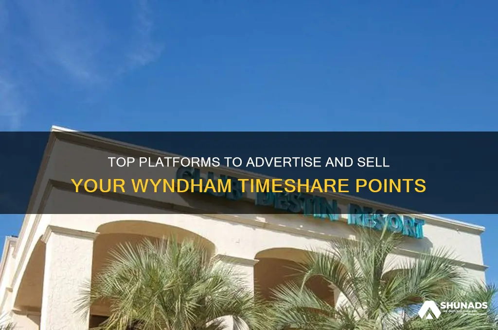 where can you advertise your wyndham points