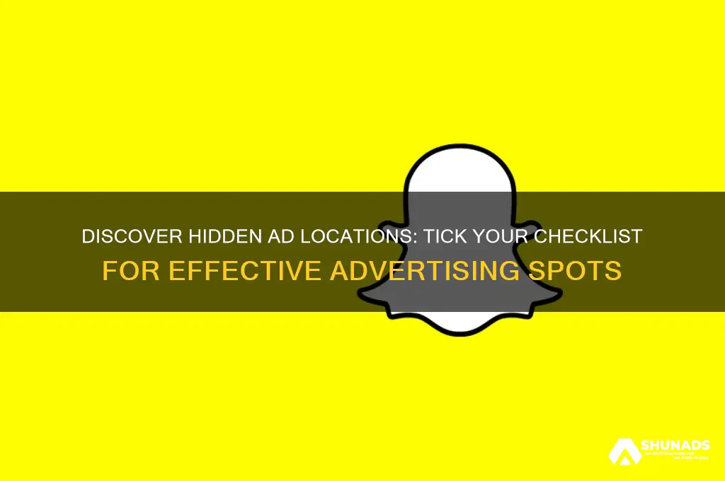 where can you find such advertisement give a tick