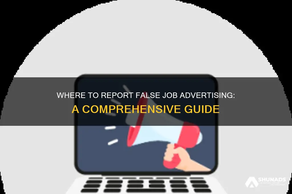where can you go for falsr advertiseing of a job