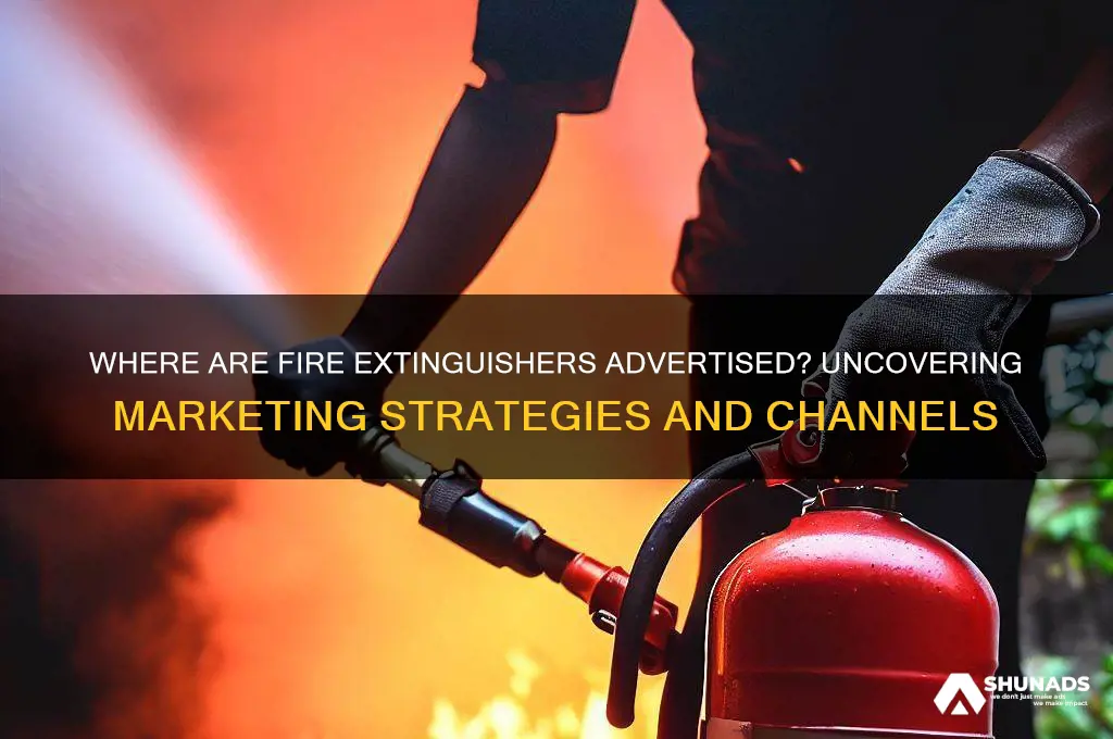 where do fire extinguishers get advertised