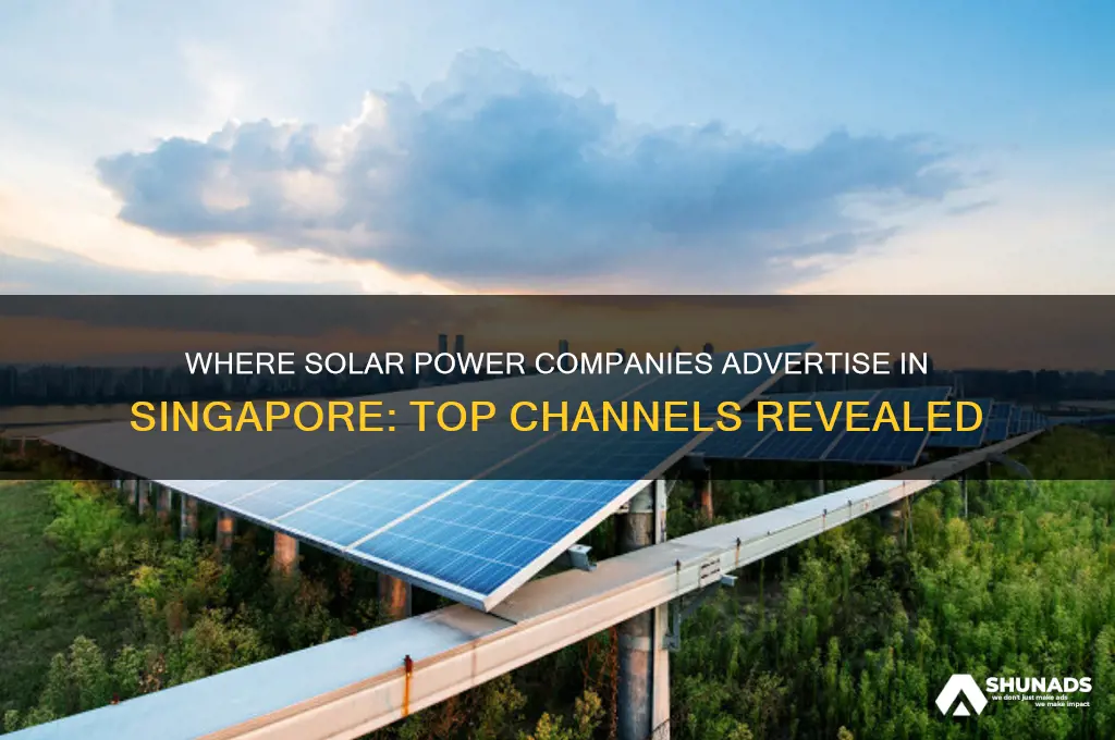 where do solar power companies advertise in singapore