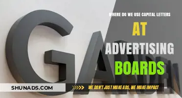 Capital Letters in Advertising: Strategic Usage on Boards for Maximum Impact