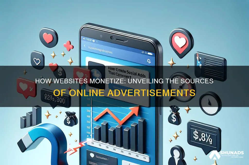 where do websites get their advertisement