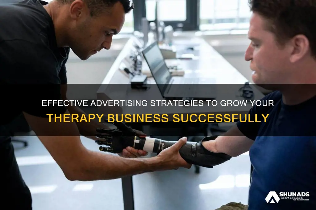 where do you advertise your therapy business