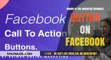 Finding Facebook's Advertise Business Button: A Step-by-Step Guide