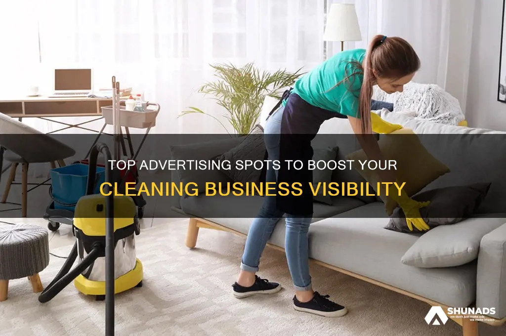 where is the best place to advertise my cleaning business