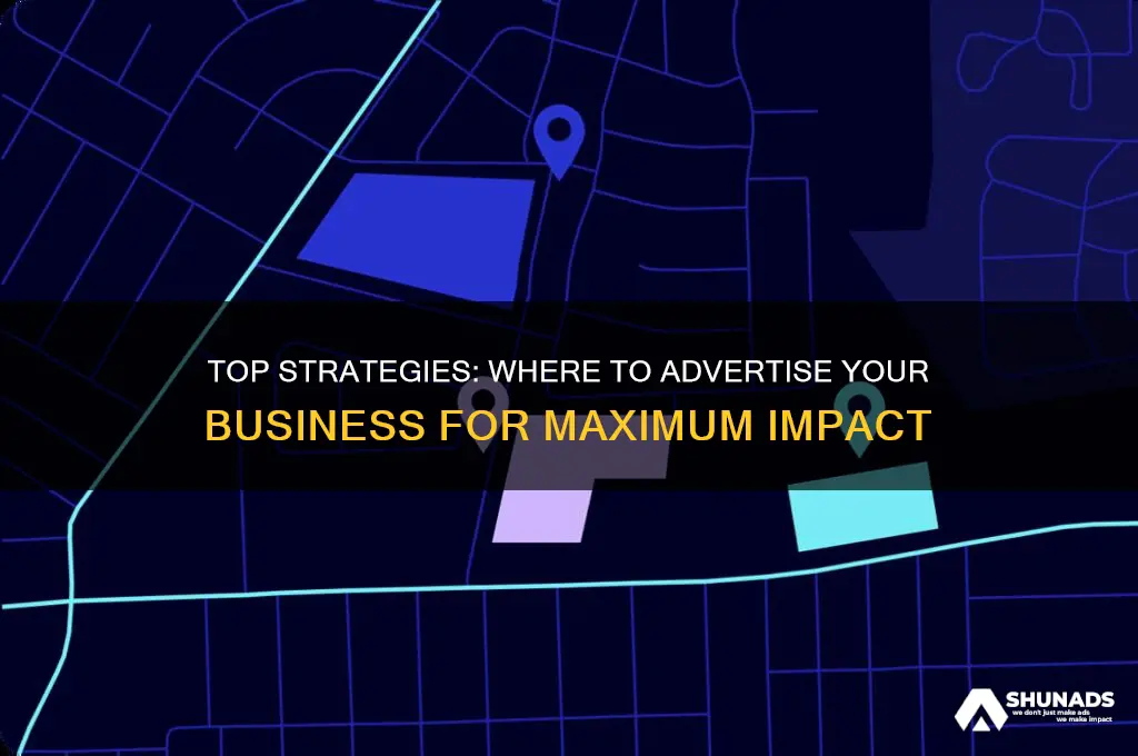 where is the best place to advertise your business