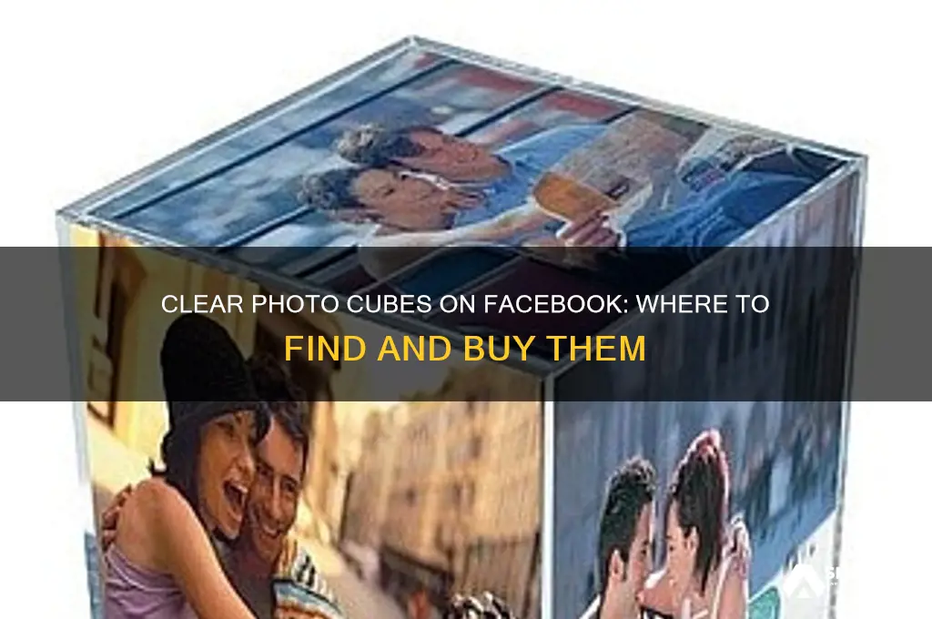 where is the clear photo cubes advertised on facebook