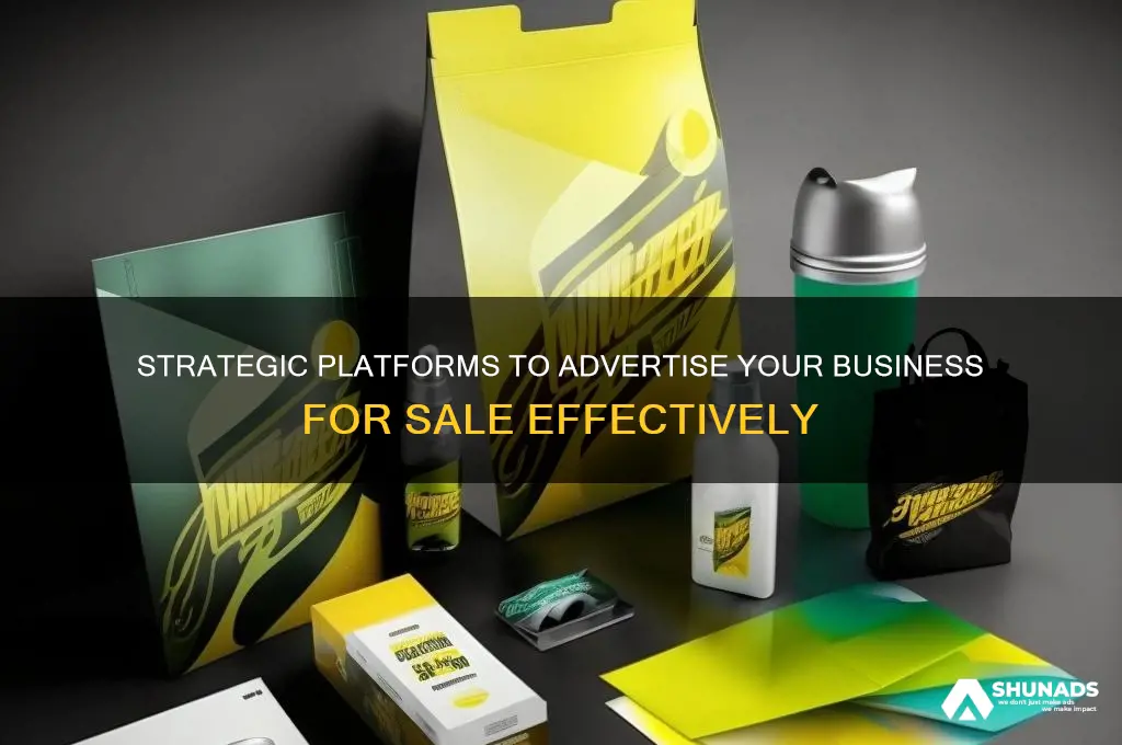 where should i advertise my business for sale
