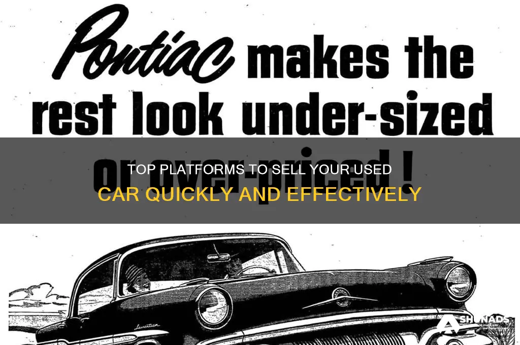 where to advertise a used car