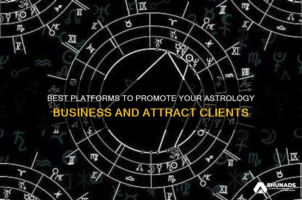 where to advertise astrology business