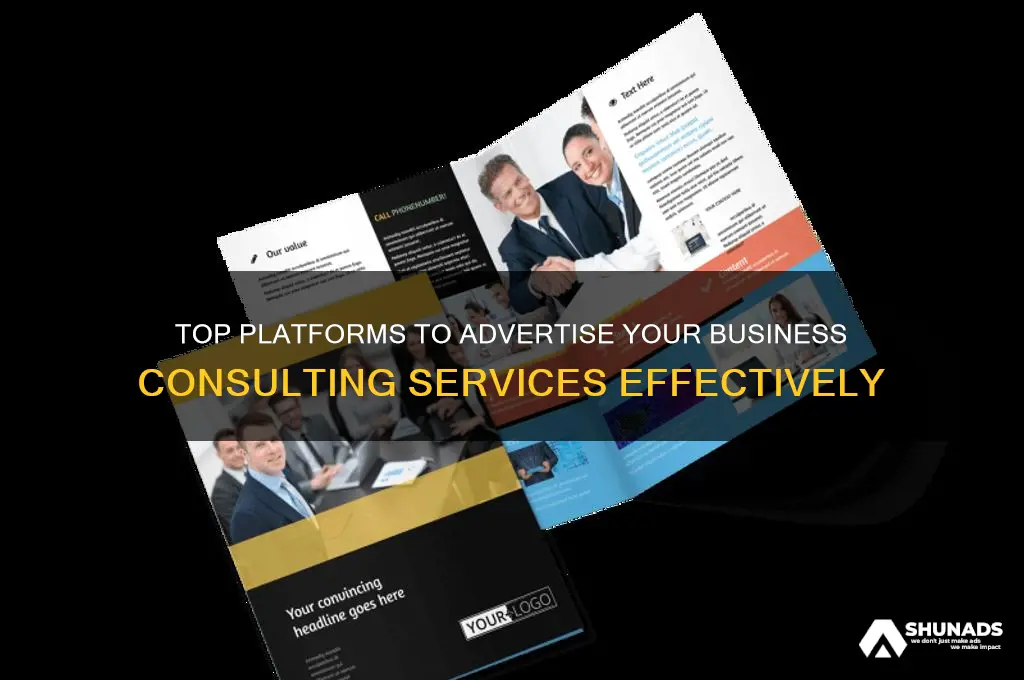 where to advertise business consulting services