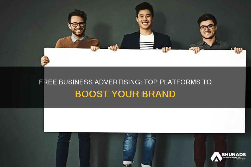 where to advertise business for free