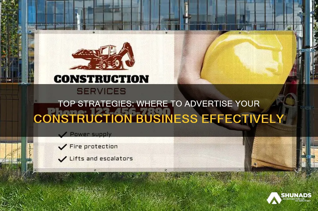 where to advertise construction business