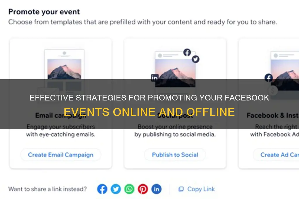 where to advertise facebook events