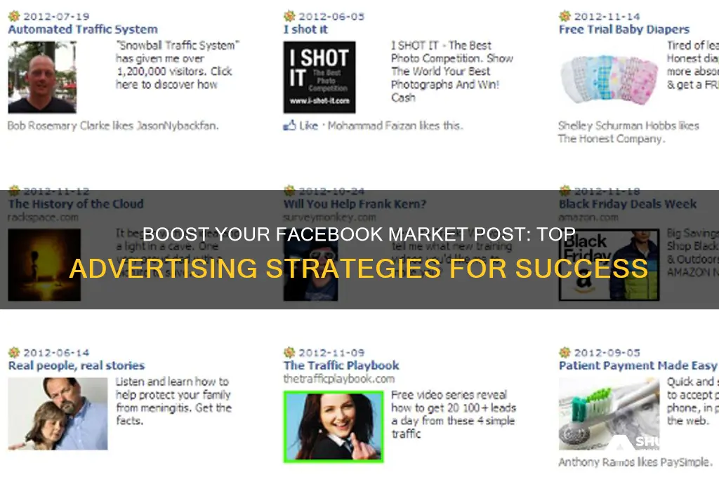 where to advertise facebook market post