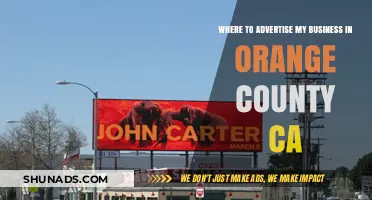 Top Advertising Spots in Orange County, CA for Business Growth